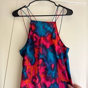 Silence and Noise Strappy midi dress - size M